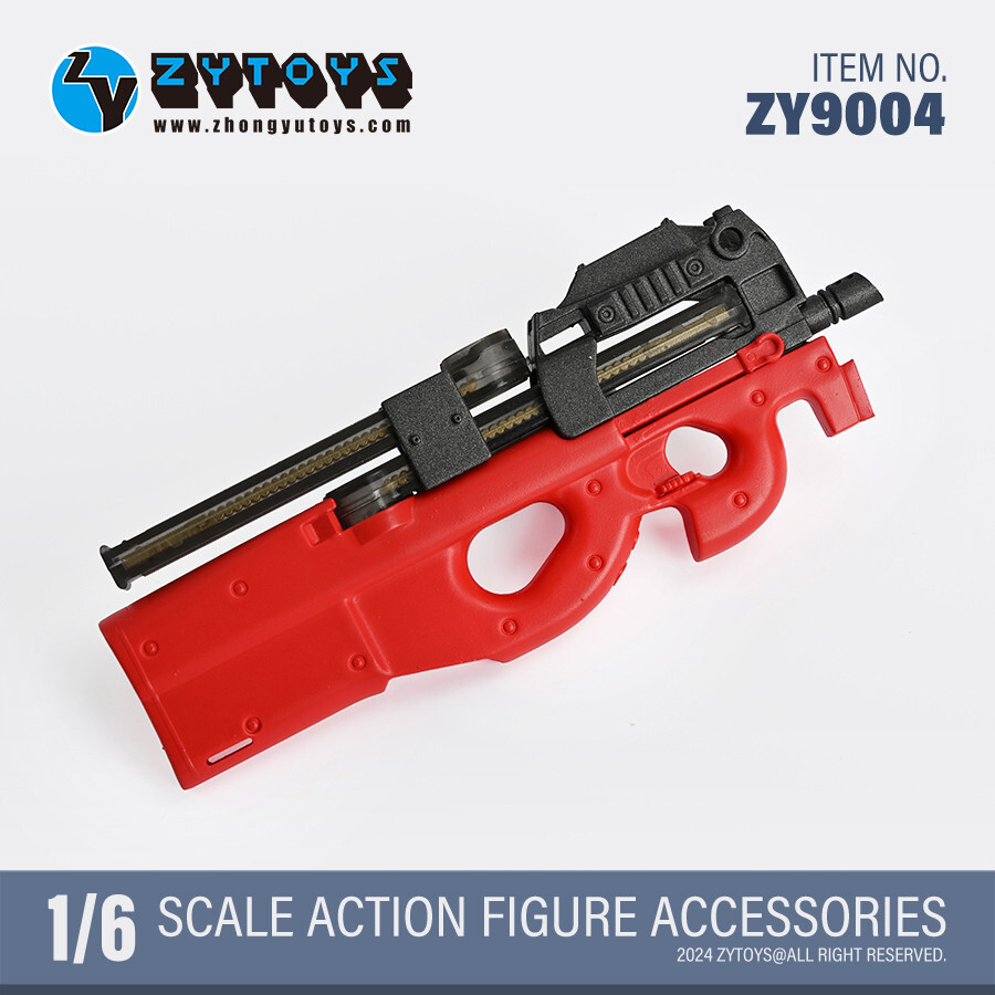 kenny/Planet soldier ＆Legend P90 MOD 1/6 ZYTOYS ZY9004 P90 WWII Gun Rifle Weapon Model Fit 12