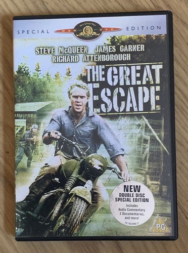 The Great Escape DVD (2002) Steve McQueen, 2 disc set - 第 1/4 張圖片