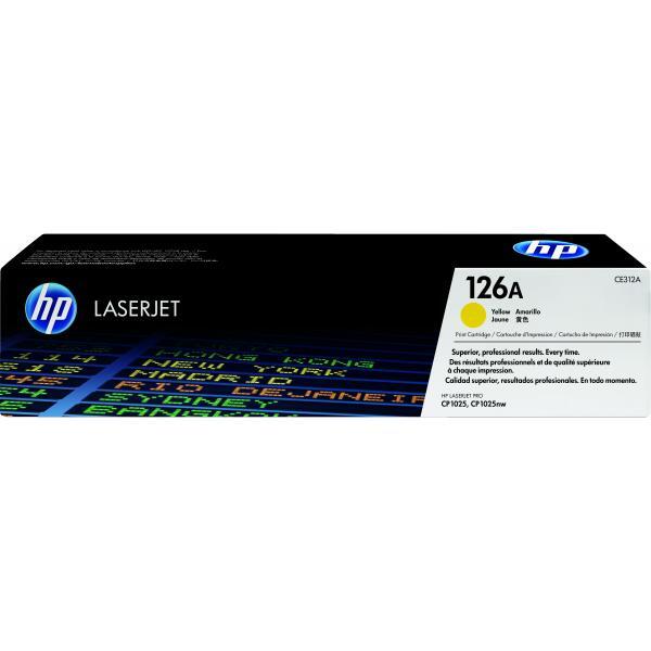 Hp Ce312a N126a Toner Giallo T_0252_HPACCE312A