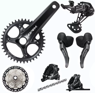 SHIMANO GRX RX820 12-SPEED 40T 170MM 51T MICRO-SPLINE DISC GRAVEL
