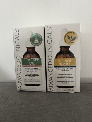 Advanced Clinicals Tea Tree Oil & Retinol Serum