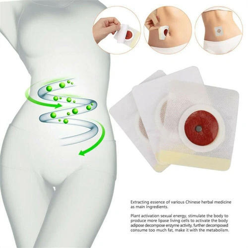 30Pcs Patch Natural Belly Sticker Abdomen Pads Navel Sticker Breathable Herbal - Picture 7 of 9