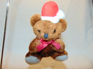 plush teddy bear ornaments