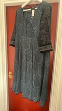 limelight kurta navy and grey brand new never worn size m