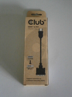 Club3D CAC-HMD>DFD HDMI auf DVI-I Video Adapter (Kabel & Adapter)