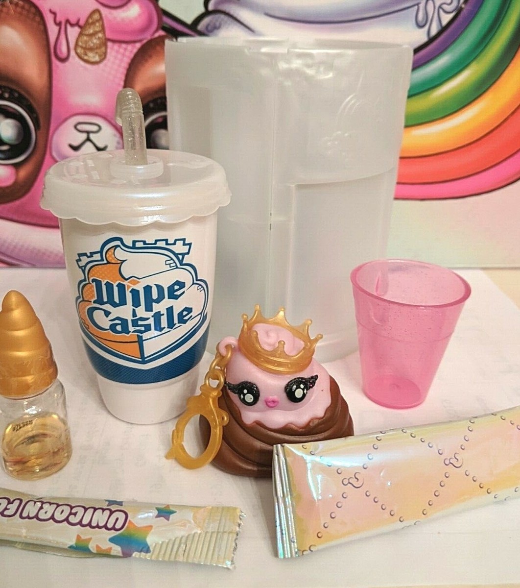 ぽっきぃ　スクイーズ Poopsie Slime Surprise Drop 1 Queen Doo-Doo White Castle Wipe