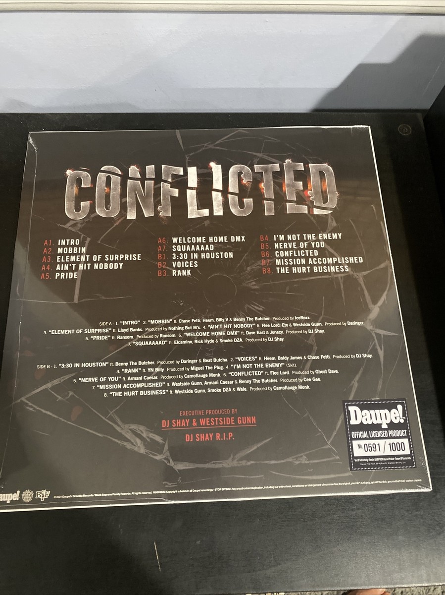 Griselda Records, BSF* – Conflicted Soundtrack LP (Black vinyl