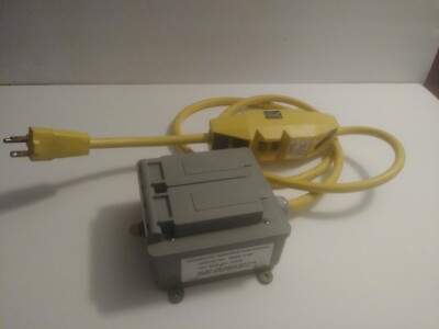 Technology Research Corp.GFCI & Outletbox 25080L 120v,60HZ,20A,2400W works