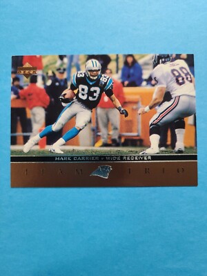MARK CARRIER 1996 UPPER DECK TEAM TRIO FOOTBALL CARD # TT51 E9918