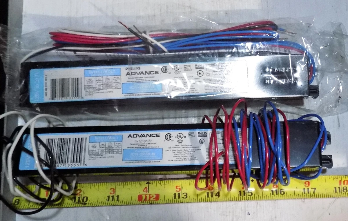 NEW LOT OF PHILIPS ADVANCE ICN2P60N BALLAST 120V TO 270V, 56 OFF