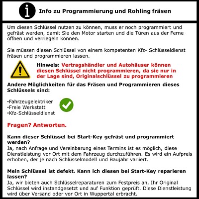 Chaexii Opel Schlüsselanhänger Ersatz | 3 Tasten Gehäuse Für Astra Insignia