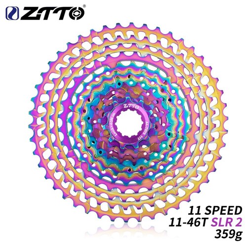 11 Speed 11-46T Rainbow Mountain Bike Cassette mtb Bicycle Freewheels Ultralight - Picture 7 of 9