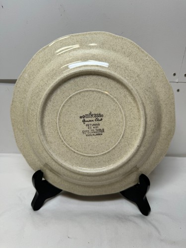 Vintage MIKASA Garden Club PETUNIAS EC401 ***DINNER AND BREAD PLATES*** - Picture 18 of 21