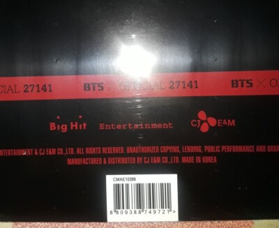 BTS 2014 Live Trilogy Episode II The Red Bullet Official Program
