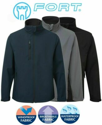 Herren Fortress Weich Fleecefutter Waterproof Windfest Außen