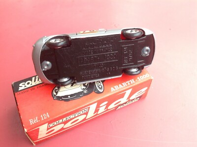 Solido 124 - Abarth 1000 - 1/43 - Très Bon état - Boîte D'origine - Rare
