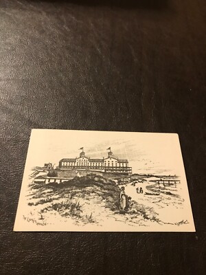 NEW UNPOSTED POSTCARD - E.J.MEEKER SKETCH - THE LARKIN HOUSE- R.I....SLOT 116