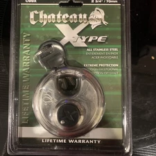 All Stainless Disc Lock X-Type EXtreme security