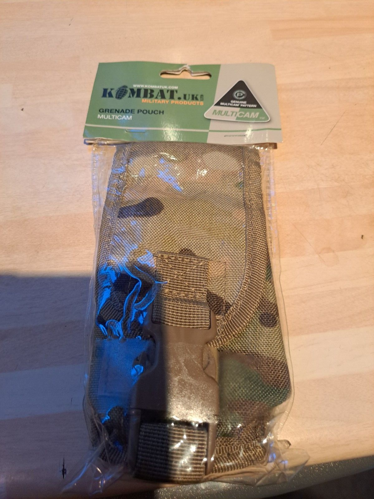 Kombat Airsoft Grenade Pouch (Multicam)- New And Sealed