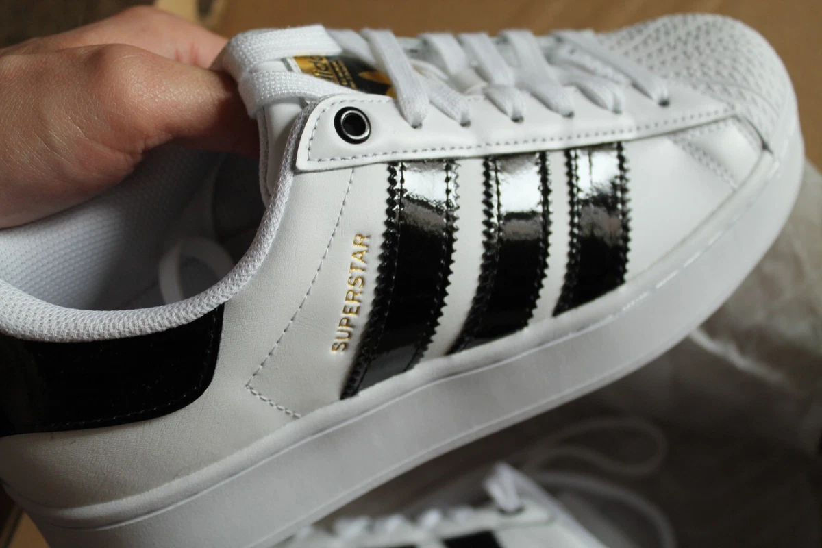 Adidas top superstar piel