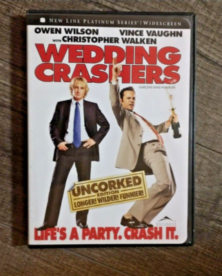 THE WEDDING CRASHERS , OWEN WILSON VINCE VAUGHN , THE UNCORKED EDITION