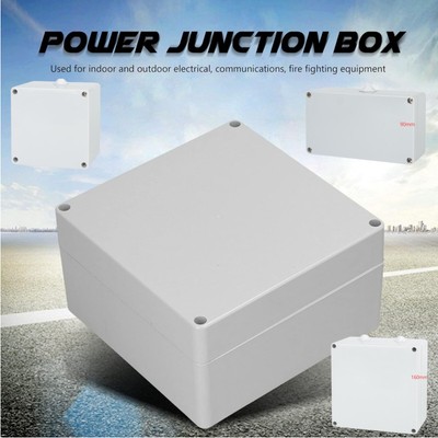 JUNCTION BOX ENCLOSURE TERMINAL ELECTRIC CABLE CONNECTOR WATERPROOF IP65