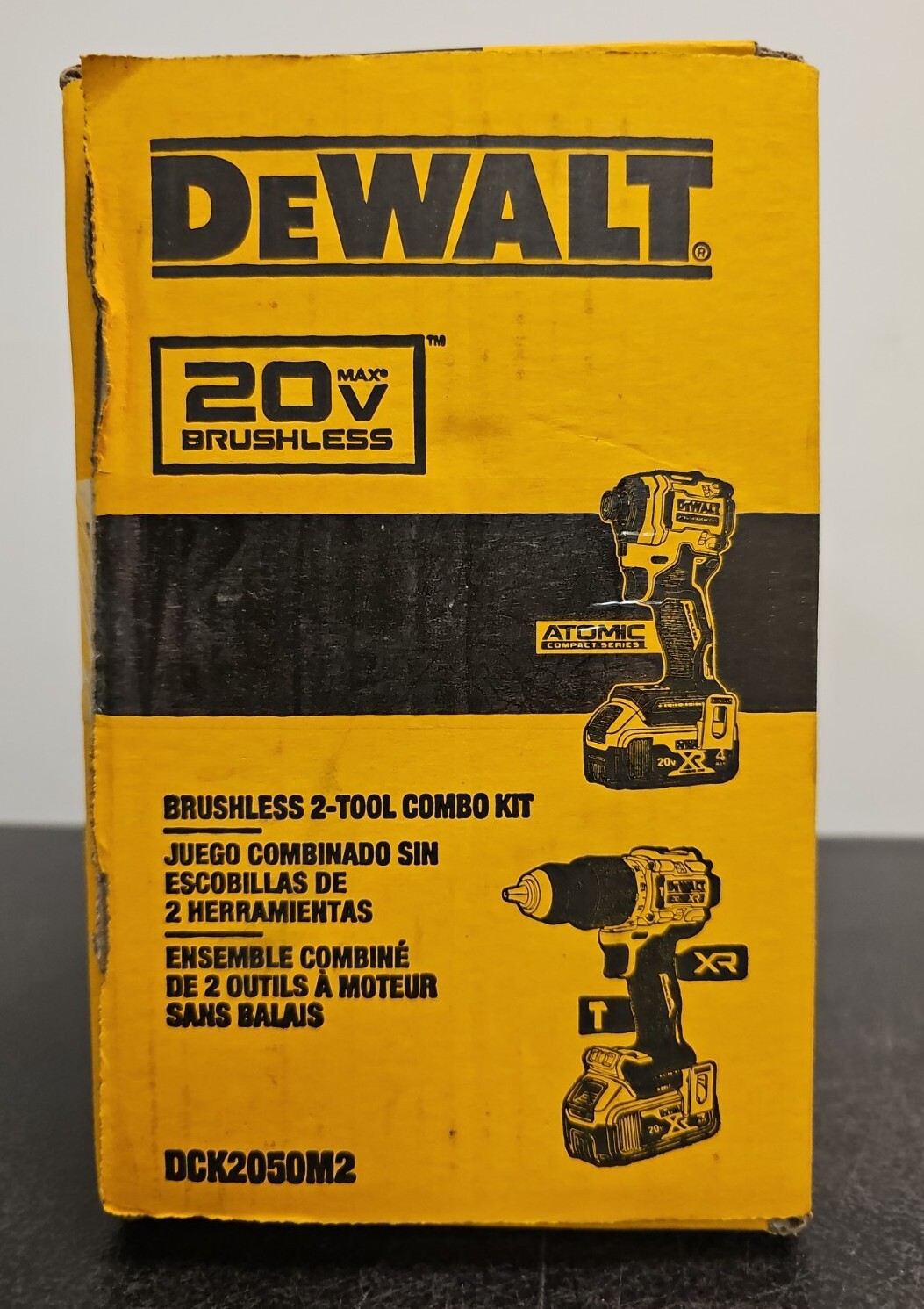 Dewalt DCK2050M2 20V XR 1/2 in. Hammer Drill 1/4 in. Atomic Impact