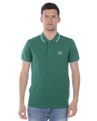 HOT Kenzo Tiger Polo Kenzo Bleu Polo Kenzo Chemise TIGER