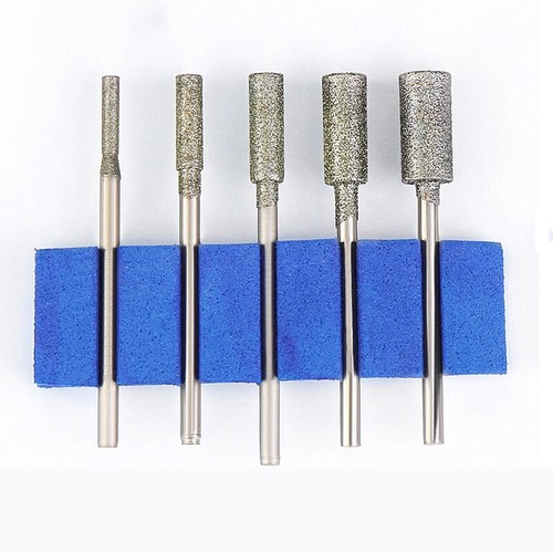 0.5mm-6mm Diamond Burr Grinding Engraving Bit 2.35mm Shank Dia for Dremel Rotary - Picture 3 of 6