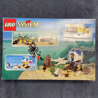 LEGO Town Divers 6441 Deep Reef Refuge 100% Complete W/Box