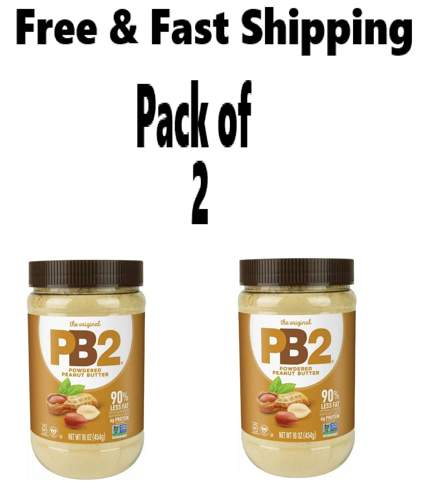 PB2 Powdered Peanut Butter, 16 oz