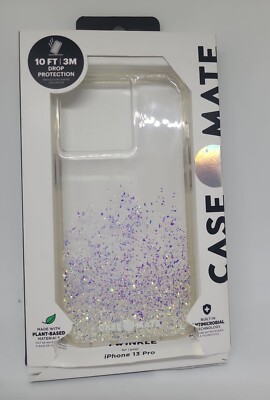 Casemate Twinkle Compatible Case For iPhone 13 Pro Brand NEW Antimicrobial