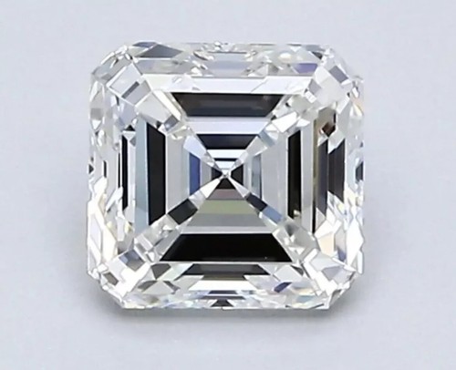 Asscher Cut 2.33 CT Excellent IGI Lab Grown CVD Diamond G Color VS2 Clarity D2 - Picture 9 of 11