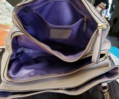 Coach Madison Cafe Carryall In Pintuck Leather 27889 (Light