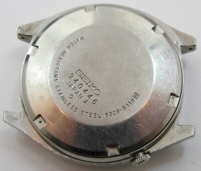 Seiko 6309 A complete automatic s. steel watch 17 jewels & dial