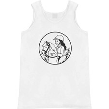 'Horse Rider' Adult Vest / Tank Top AV054075