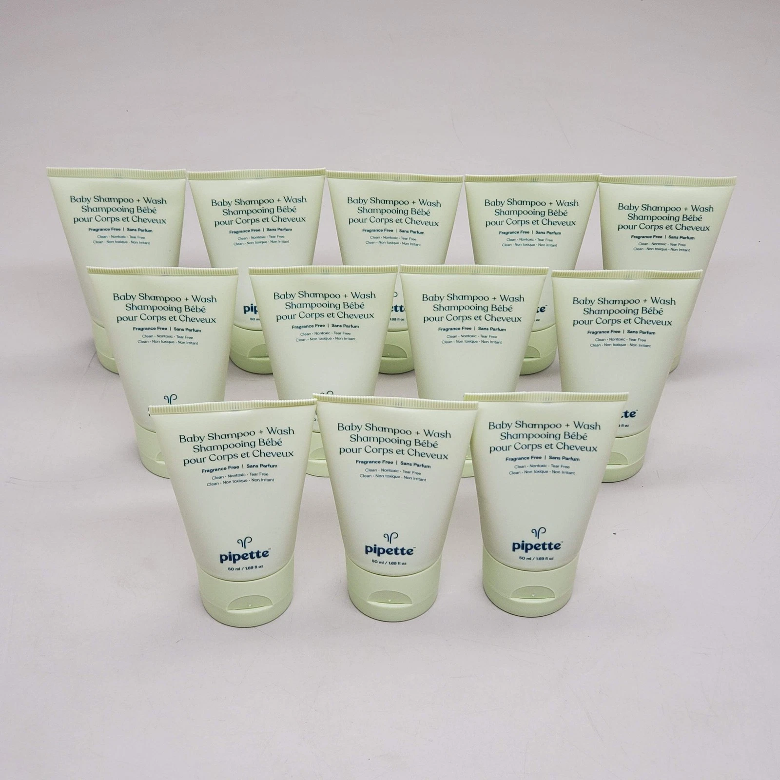 PIPETTE (12 Pack) Tear Free Baby Shampoo + Wash Fragrance Free 1.69 fl oz
Opens in a new window or t