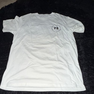 Purposebuilt Support Your Local Welder Skull White Graphic Tee Crew Neck XL