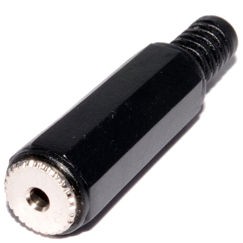 2.5mm MONO Jack Socket Solder Terminal for 6mm Audio Cables Chassis Mount Mic