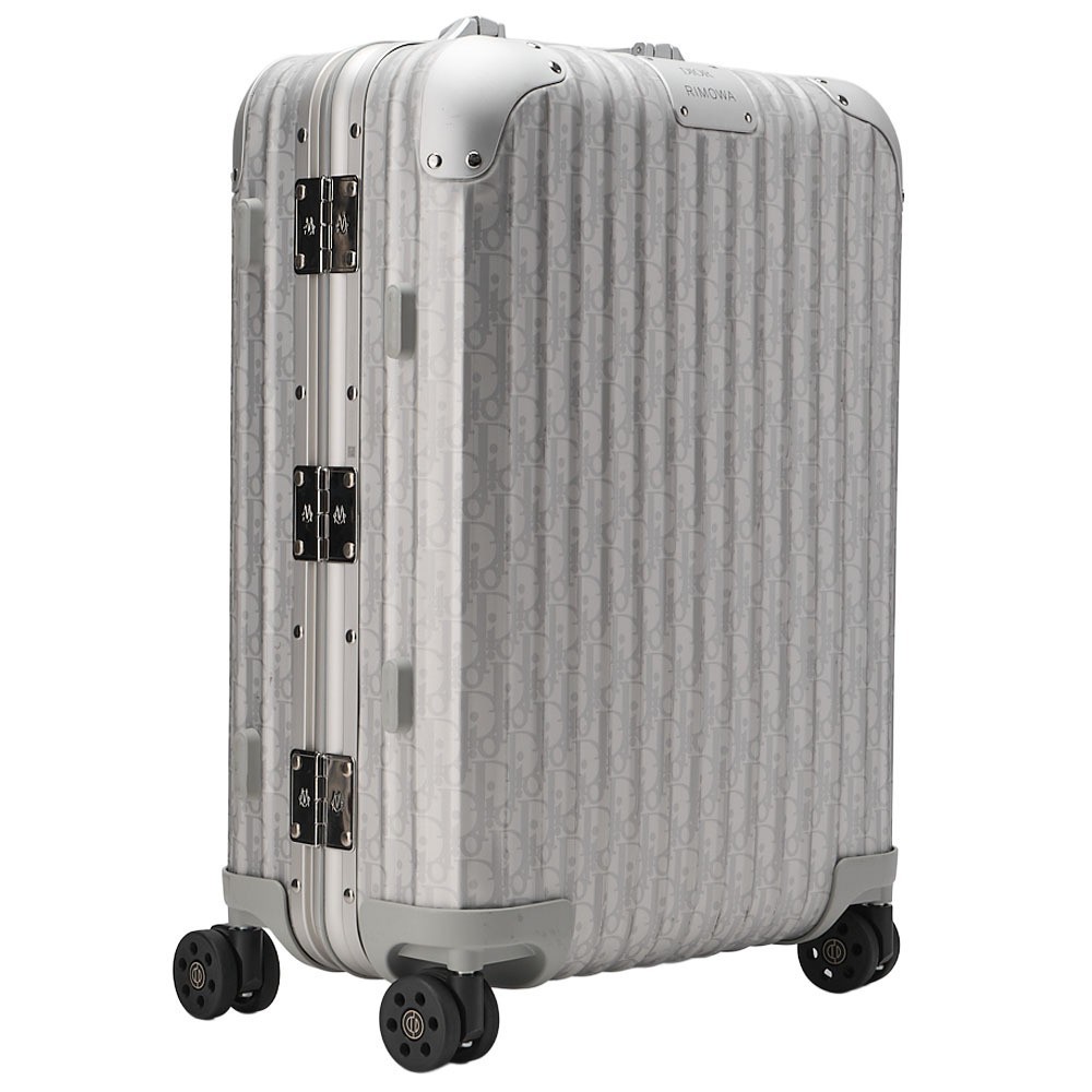 Rimowa Dior Silver 4-wheels Carry Case Suitcase | eBay
