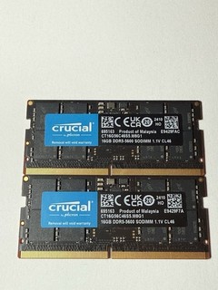 Kit Crucial 32GB DDR5 RAM (2x16GB) 5600MHz CL46 1.1V 262Pin SODIMM Memoria para Laptop