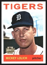 Mickey Lolich 2001 Topps Archives #46 Detroit Tigers