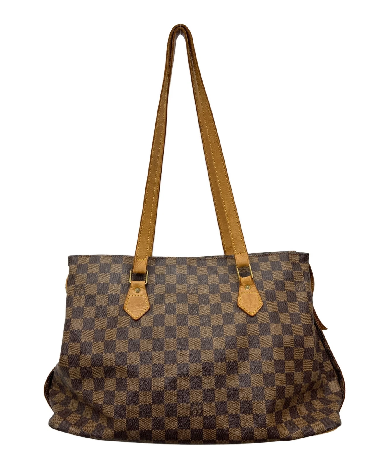 Vuitton — Louis Vuitton Colombine Tote Bag Damier N99037 Coated Canvas Brown #TFB5576