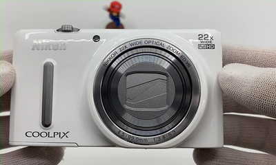 Mint+] Nikon Coolpix S9600 White 16.0MP 22x Compact Digital Camera