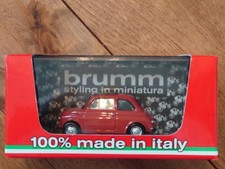brumm FIAT 500R 1/43 made in italy cinquecento abarth Collectables 17+