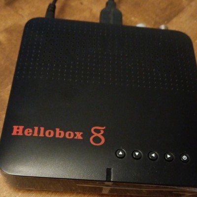 Hellobox 8, Satellitenempfänger, H.265, TV-Receiver, DVB, T2, DVB, S2
