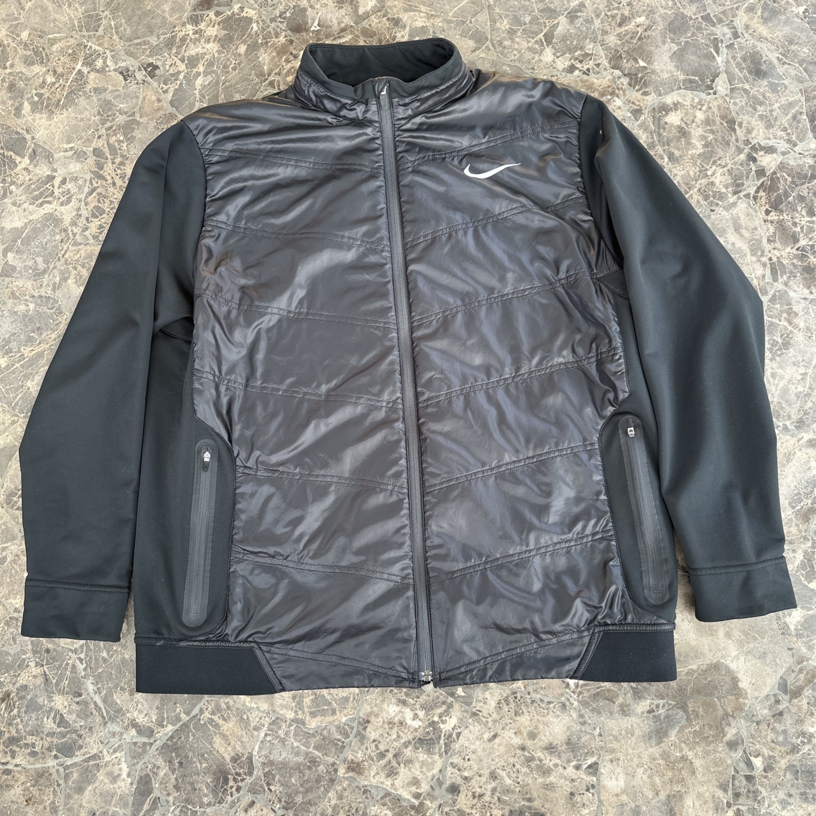 SACAI X NIKE Nike Golf Giacca Leggera Petto Tampone Uomo Taglia XL Nero 543550 010