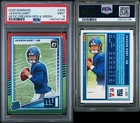 2025 Panini Donruss Rated Rookie Jaxson Dart #400 Optic Red & Green Prizm PSA 9