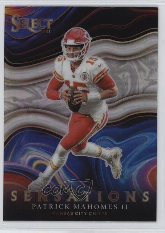 2021 Panini Select Sensations Silver Prizm Patrick Mahomes II #SEN-1 p8v