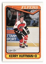 1990-91 O-Pee-Chee Kerry Huffman #516 Rookie Philadelphia Flyers